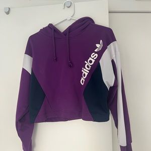 Adidas cropped hoodie